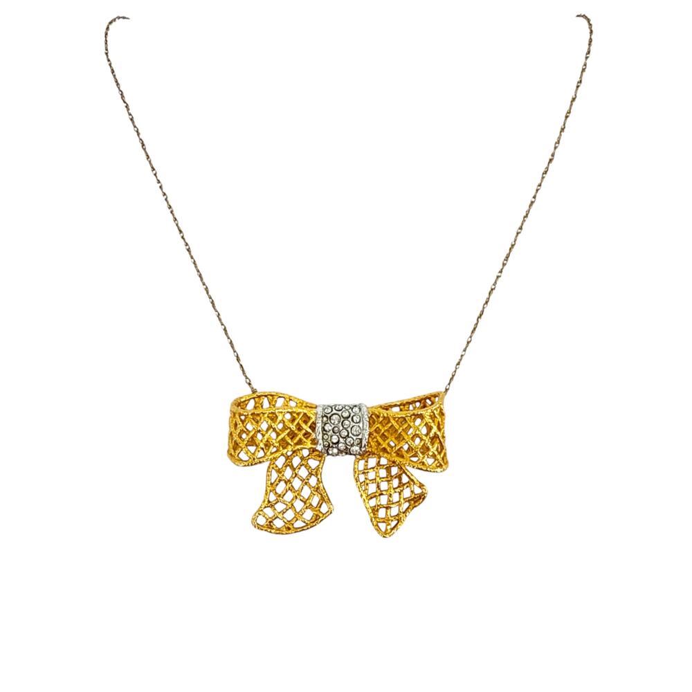ALEXIS BITTAR Archive Elements Pavé Bow Necklace